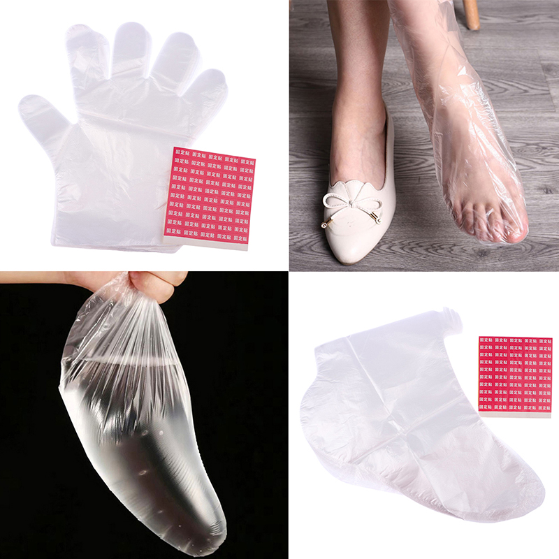 100Pcs Disposable PE Empty Glo - Foot Mask Peeling recensie en prijs