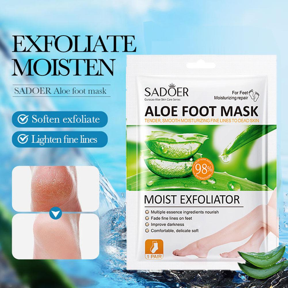 Aloe Vera Foot Mask Exfoliatin - Foot Mask Peeling recensie en prijs