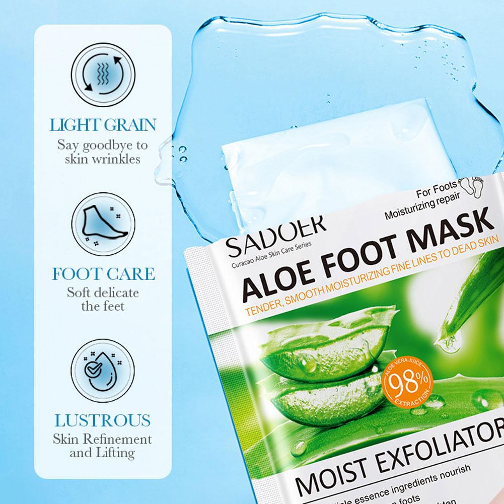 Aloe Vera Foot Mask Exfoliatin - Foot Mask Peeling recensie en prijs