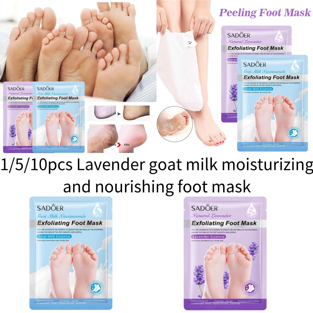 1/5/10pcs SADOER Lavender Foot - Foot Mask Peeling recensie en prijs