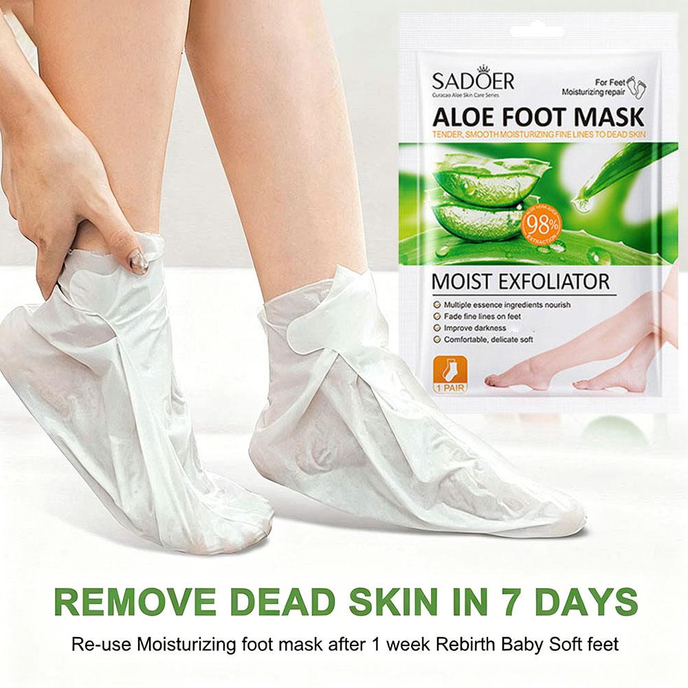 SADOER Aloe Vera Foot Mask Exf - Foot Mask Peeling recensie en prijs