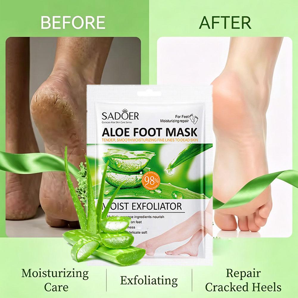 SADOER Aloe Vera Foot Mask Exf - Foot Mask Peeling recensie en prijs