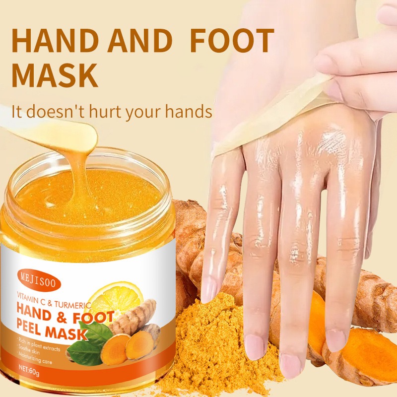 Vitamin C & Turmeric Hand & Fo - Foot Mask Peeling recensie en prijs