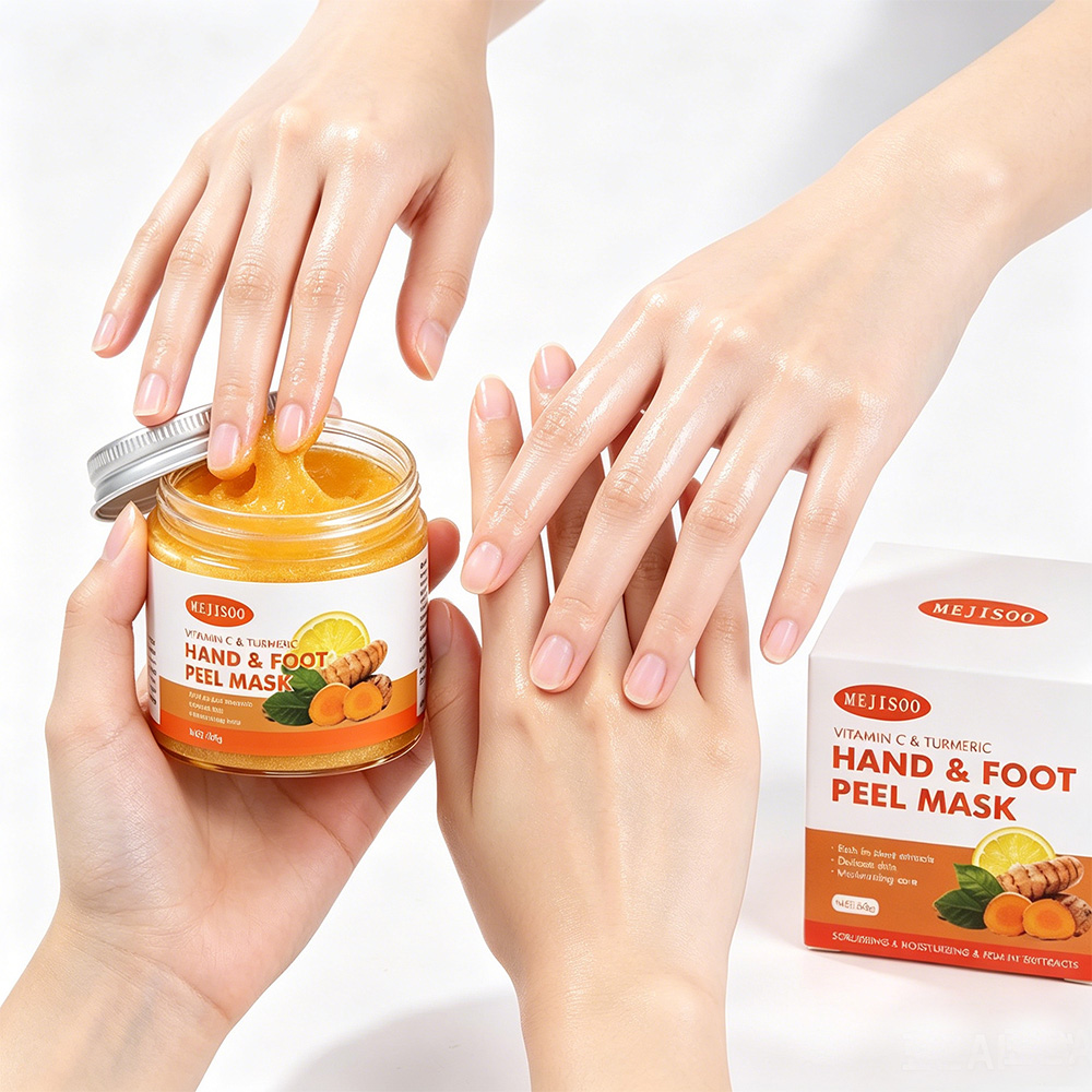 Vitamin C & Turmeric Hand & Fo - Foot Mask Peeling recensie en prijs