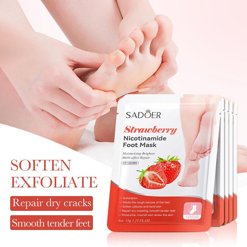 1 Pairs SADOER Fruits Foot Mas - Foot Mask Peeling recensie en prijs