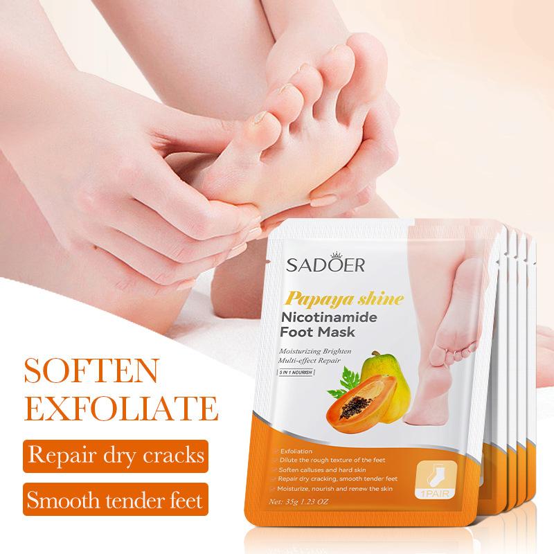 1 Pairs SADOER Fruits Foot Mas - Foot Mask Peeling recensie en prijs