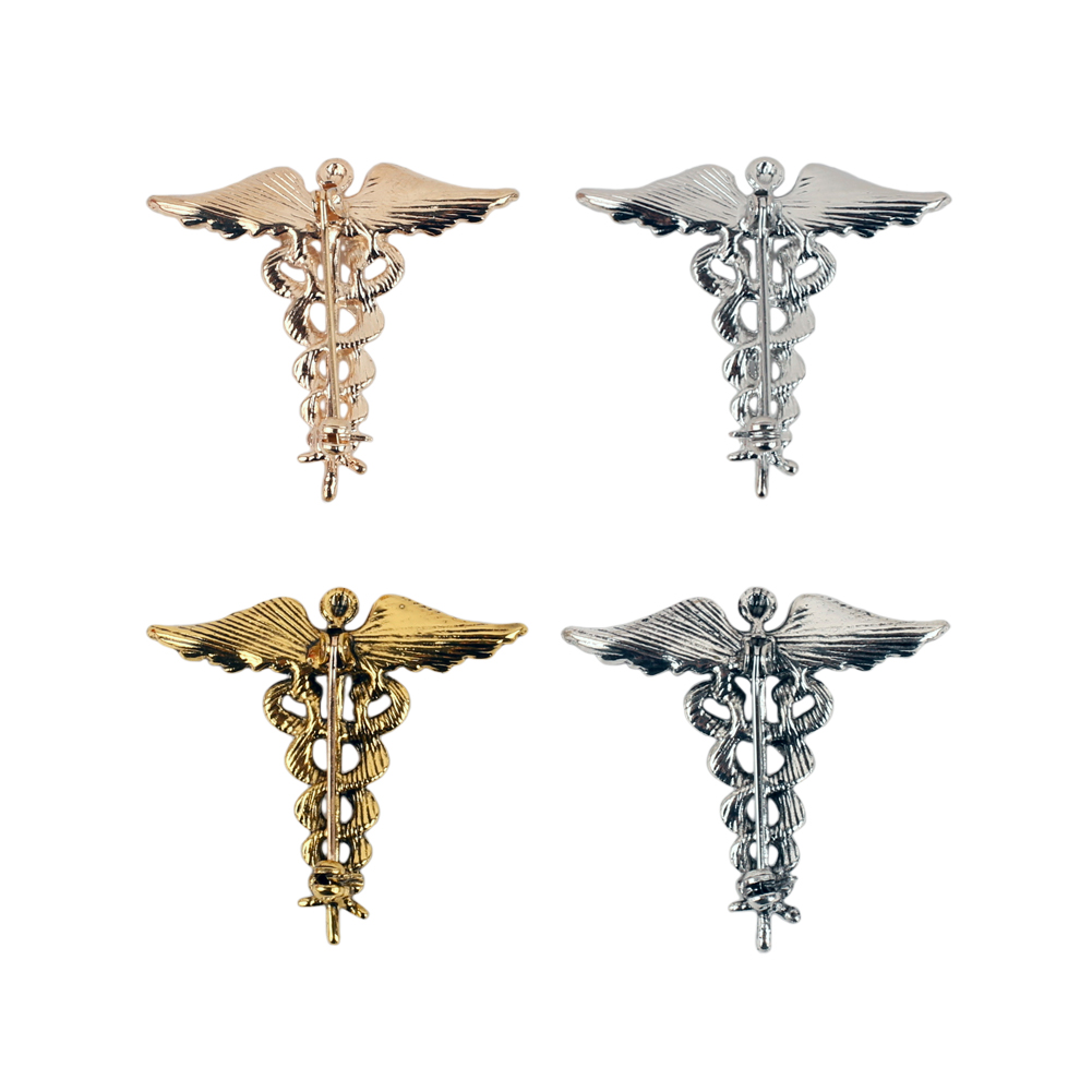 Medical Caduceus Brooch Snake  - Medical Wellness & Spa Werona recensie en prijs