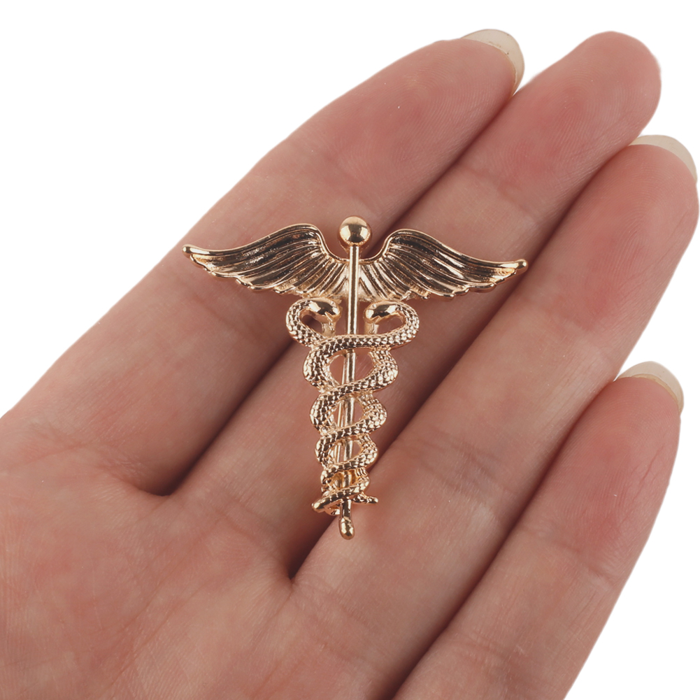 Medical Caduceus Brooch Snake  - Medical Wellness & Spa Werona recensie en prijs